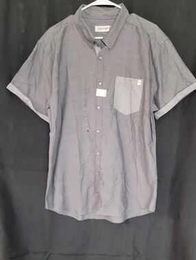Northwest Men’s Short Sleeve Button-Down Shirt - Gray